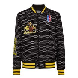 Jaquetas masculinas Plein Bear College Jacket Basquetebol Inverno Outwear Mens Algodão Acolchoado Piloto Exército Bomber Jaqueta Casual Jaquetas de Beisebol Casaco Varsity 84166 x0920