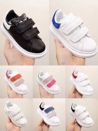 toddler boy shoe white color kids fashion sport run sneakers genuine leather baby girls pink outdoor soccer shoes
