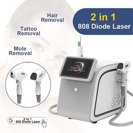 2in1 Tattoo Removal 755nm 532nm Skin Rejuvenation 300W Nd Yag Laser Diode Laser Hair Removal Machine Hair Laser Removal Machine