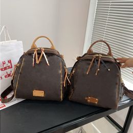 LOULS VUT designer backpack mens womens backpack Genuine leather material Adjustable shoulder strap luxurys handbags mini backpack Genu Jloq