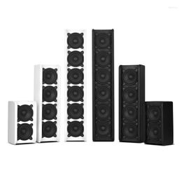 Combination Speakers 3 Inch Wall-Mounted Speaker KTV Home Passive Card Package Full Frequency Professional Private Room Conference Bar Audio