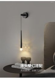 Wall Lamp Modern Luxury Copper Water Drop Simple Bedroom Bedside Lighting Nordic Living Room TV Background Corridor Lights