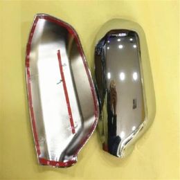 High quality ABS chrome 2pcs door mirror cover For Mazda6 2003-2011without turn signal light246J