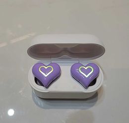 Cell Phone Earphones Japan Heartbuds Same Love Earphones Heart shaped In Ear True Wireless Bluetooth Noise Reduction Earphones Long Range KJ3P