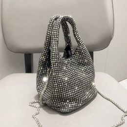 Shoulder Bags Crystal purse bucket Shoulder bag Handmade purses and handbags luxury Designer Evening Bag Purse44stylishyslbags