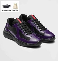 2024 Top Brand Runner Sports Americas Cup Men Shoes Tech Fabrics & Technical Fabric Mens Skateboard Walking Low Top Sneakers Discount Trainers EU38-46