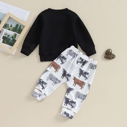 Clothing Sets Halloween Clothes Toddler Baby Boy Girl Fall Winter Outfits 2 Piece Long Sleeve Crewneck Pumpkin Sweatshirt Pants Set