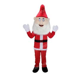 Christmas Santa Claus Mascot Costume High quality Cartoon Character Outfits Christmas Carnival Dress Suits Adults Size Birthday Party Outdoor Outfit