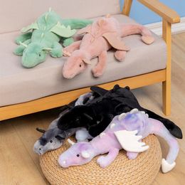 Plush Dolls Giant Dinosaur Plush Toy Soft Stuffed Cartoon Animal Snow Dragon Doll Girlfriend Sleeping Pillow Kids Birthday Gift High Quality 230919