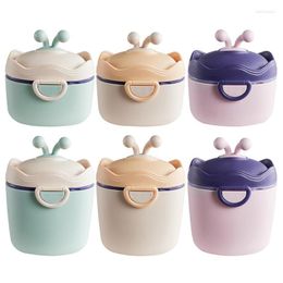 Storage Bottles Kids Formulla Dispenser Portable Milk Powder Container With Spoon Babies Snack Box For Toddler Travel Outdoor Activities