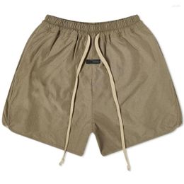Men's Shorts Mens Workout Fitness Hip-Hop Street Style Breathable Jogger Gym Khaki Quick Dry Coffee Training Basketball