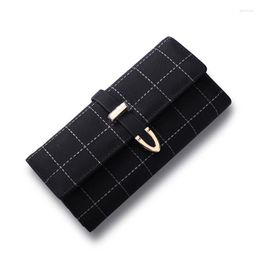 Wallets Womens Wallet Stylish Women's Long With Phone Pocket Soft Matte Surface Purses