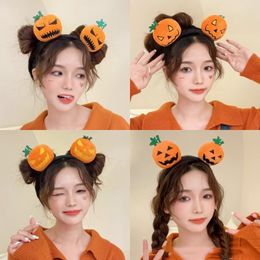Halloween Pumpkin Funny Cute Hair Band Women's Wash Face Headwear Decorative Headband