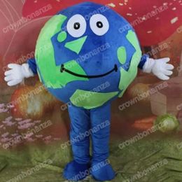 Performance world earth Mascot Costumes Halloween Cartoon Character Outfit Suit Xmas Outdoor Party Outfit Unisex Promotional Advertising Clothings