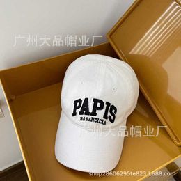 Ball Caps designer Paris B Family New High Quality Polished Edge Wash Soft Top Duck Tongue Hat Couple Baseball Fashion Brand GXDJ