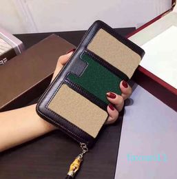 Credit Card For Men Leather Wallet Purse Holders Fashion Mens Women Quality Clip Long Case Practical Designer Classic 0428
