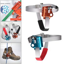 Climbing Harnesses L / R Foot Ascender Riser Tree Rock Climbing Fall Protection Equipment Gear Climbing Ascender Rigging Caving Gear Equipment 230921