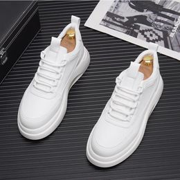 Cushioned New New Summer Air Small White with Fashion Breathable Casual Men s Thick Soled Board Shoes Zapatos Hombre A Shoe Zapato