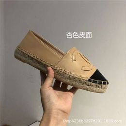 Scarpe Casual Xiaoxiangfeng Pescatore Autunno Fondo Piatto Corda di Canapa Intrecciata One Step Maglia Rossa Singola Ragazza