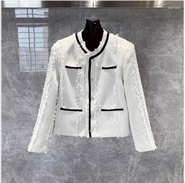 Men's Jackets LS09212 Fashion Coats & 2023 Runway Luxury European Design Party Style Clothing