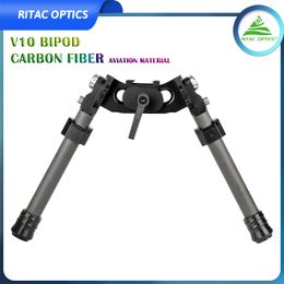 V10 New Style LRA Light Tactical Bipod Long Riflescope Bipod For Hunting Rifle Scope