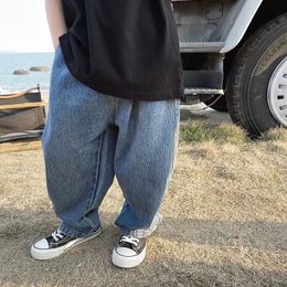 Jeans Children's Denim Shorts Baby Pants Summer Thin Boys' Clothes Midwaist Sevenpoint Outer Wear Holes 230920