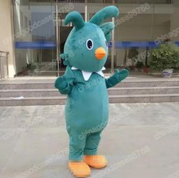 Performance Green Little Birds Mascot Costume High Quality Halloween Fancy Party Dress Cartoon Character Outfit Suit Carnival Unisex Adults Outfit