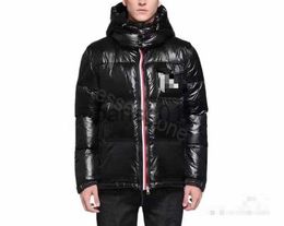 Men's Down Parkas Winter Men M down Jackets Designer downs Luxury Classic Women Fashion Hip Hop Cap Pattern Print Coats Outdoor Warm Casual us size SXL JY x0921 x0922