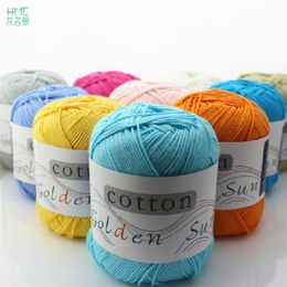 Clothing Yarn Cartoon Children Pure Cotton Baby Line Knitting Crochet For Soft Smooth Natural Anti-Pilling226R