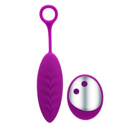 10 frequency wireless remote control egg skipping female Kegel ball postpartum training Yin shrinking fun G-point toy