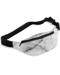 Waist Bags Marble for Women Man Travel Shoulder Crossbody Chest Waterproof Fanny Pack 230920
