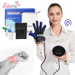 Portable Slim Equipment Left Right Hand Stroke Rehabilitation Robot Training Gloves Hemiplegia Cerebral Infarction Trainer Finger Recovery Exerciser 230920