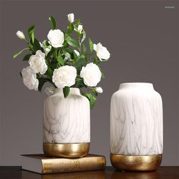 Vases Minimalist Modern Creative Plant Ikebana Nordic Style Living Room Office Vaso Per Fiori Home Decorating WZ50HP