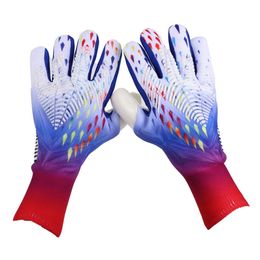 Sports Gloves Football Gloves Soccer Latex Goalkeeper Gloves Kids Adults Thickened Football Goalie Children Protection Glove 230921