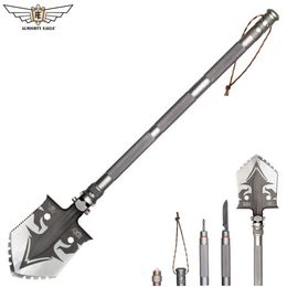 ALMIGHTY EAGLE Professional outdoor survival Tactical Multifunctional Shovel folding Tools Garden camping equipment Army tool155l