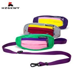 Dog Leashes Waist Bag Traction Rope Outdoor Travel Pet Leash