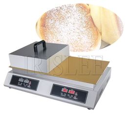 2600W Snack Equipment Rapid Heating Double Souffle Baking Iron Machine Souffle Maker Souffle Iron Plate Machine Souffle Pancake