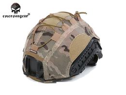 Ski Helmets Emersongear Tactical AG style OPS-CORE FAST Helmet Cover Camouflage Military Airsoft Outdoor Game Hunting Army Paintball Multica 230921