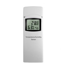 Household Thermometers 3 Channel Weather Station Outdoor Wireless Sensor Digital Hygrometer Thermometer Accessory Match for 2810 2800U Indoor Receiver 230920