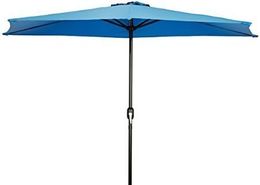 Umbrellas Umbrella 9' Blue 230920