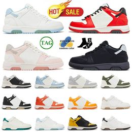 off white shoes out of office Designer Mens Women Casual Shoes Mens Women Black Pink Platform Flat Sneakers Skate Low Trainers 【code ：L】