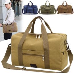 Duffel Bags Men's Travel Handbag Large Capacity Luggage Bag For Trip Waterproof Canvas Carry On Shoulder Outdoor Weekender Tote XM200