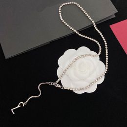 Fashion Pendant Necklaces Designer Letter Necklace Personality Design 4 Styles Temperament295d