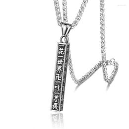 Pendant Necklaces Mens Womens Boy Buddhist Lucky Protection Amulet Necklace