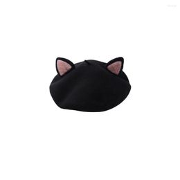 Hats Woman Berets Hat Cute Animal Festival Party Year School Office Dating Shopping Travel Warm Cap Gifts For Ladies