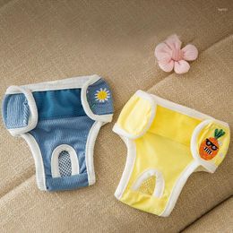 Dog Apparel Diaper Pants For Dogs Physiological Washable Shorts Tape Design Pet Panties Diapers Female