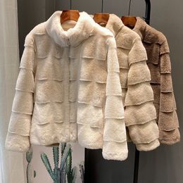 Womens Fur Faux Fur Mink Fur Teddy Coat Warm Jacket for Women Fur Coats for Women Winterwear Solid Womens Winter Jacket Fashion Faux Fur Coat 230920