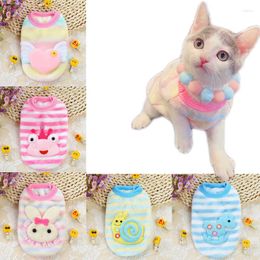 Dog Apparel Cat Clothes Flannel Soft Fleece Pets Dogs Clothing For Small Chihuahua Puppy Pet Supplies