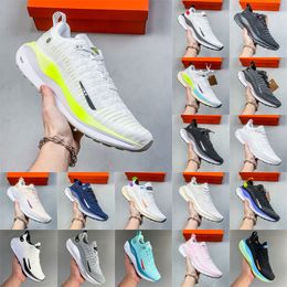 2023 ReactX Infinity Run 4 Scarpe Bianco Volt Bianco Nero Light Crimson Uomo Donna Sport Sneakers basse 36-45