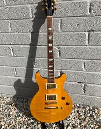 Paul Standard, DC, 2004, Flame amber top.Electric Guitar AS same of the pictures